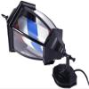 Barber Pole Light Rotating Illuminating White Blue Red Stripes Barber Pole Light Salon Barber Shop Sign Illuminating Rotating Red White Blue Strips Waterproof Save Energy Wall Lamp view 3