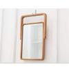 1PC Makeup Mirror Vanity Mirror Rectangular Makeup Mirror Dressing Up Mirror Wooden Frame Mirror Desktop Mirror for Girls Women view 3