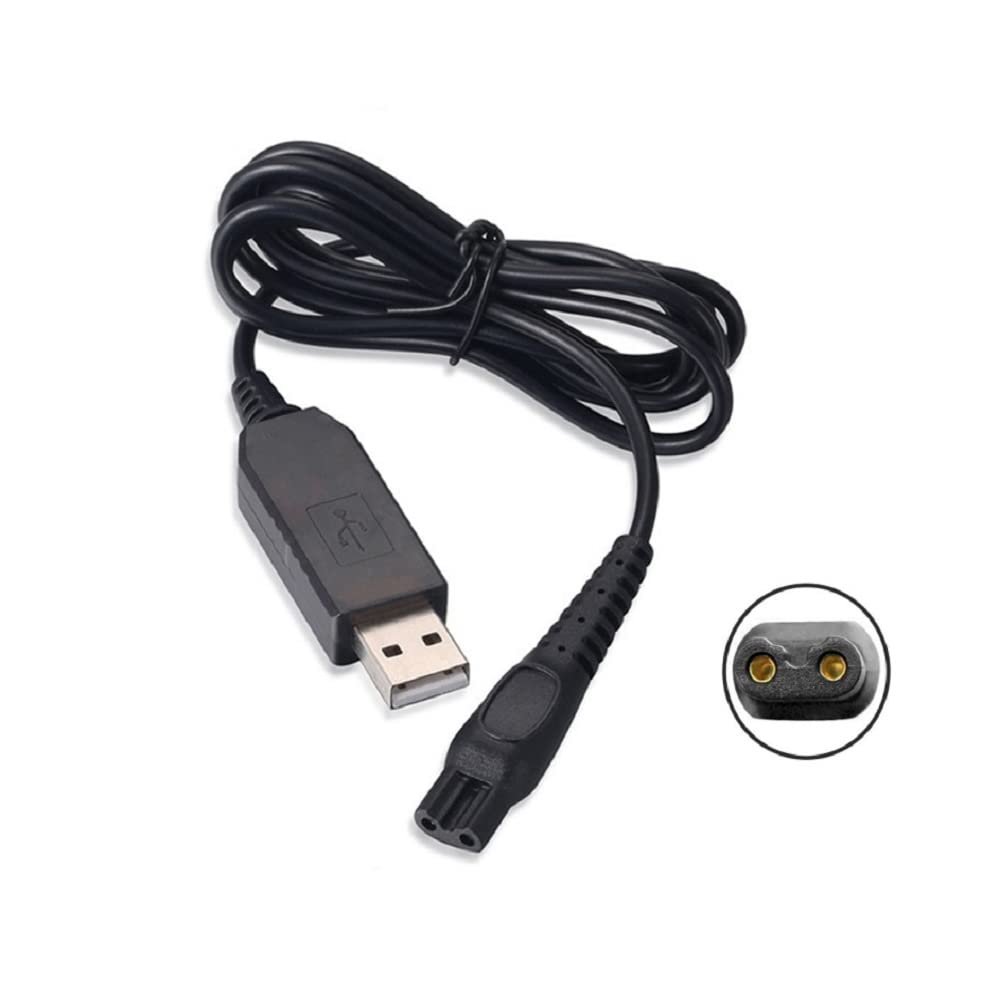 5V USB Charging Cable for Philips Shaver HQ8505 USB Plug Charger Adapter 7000 5000 3000 AT600 AT610 AT620 AT630 HQ912 HQ902 HQ904 HQ906 Shaver Power Cord