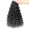 ELAOGI GoGo Curl Crochet Hair 18Inch 6Packs Gogo Curls Crochet Synthetic Braiding Hair Curl Crotchet Hair for Black Women (18 Inch (Pack of 6), 1B/Grey) view 1