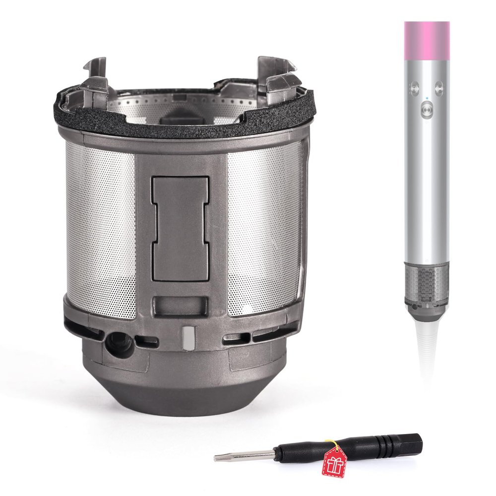 Inner Filter Compatible with Dyson Airwrap Hair Styler HS01 HS05 Models, Curling Iron Inner Strainer Hair Styler Filter Replacement Parts