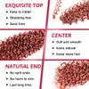 12Inch GoGo Curl Crochet Hair 6Packs Water Wave Crotchet Hair Curl Crochet Hair for Women (12 Inch, 350#) view 3