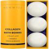 Collagen Bath Bombs Luxurious Bath Foam Gift for Dry Skin Hydration Moisturizing Turmeric Arnica Orange Essential Oil Infused for A Blissful Experience view 1