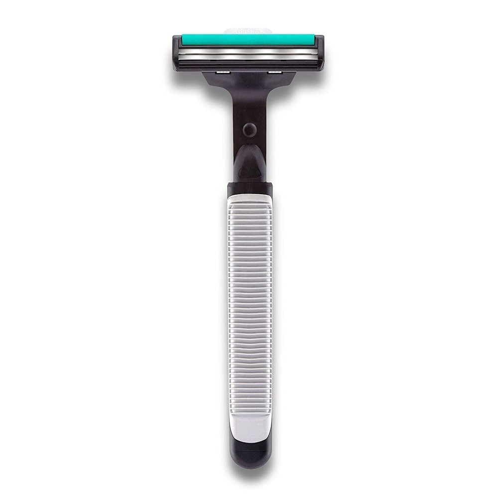 Teelek - Vector Plus Razor Handle with 2 Blade Refill Cartridge Shaver Handle 1 PCS