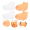 FOMIYES Reusable Lotion Socks Moisturizing Socks for Women Foot Exfoliating Socks Spa Socks view 3