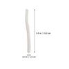 FOMIYES Professional Eyebrow Razor Trimmer Set 12pcs Straw Trimmers for Brow Shaving Trim and Shaping view 4