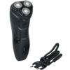 Dunlop Razor with Trimmer - Rechargeable - 3 Heads - Cleaning Brush - Black view 2