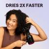 Wavytalk Hair Dryer with Diffuser, Blown Away Ionic Hair Dryer for Curly Hair with Comb, 1875W Fast Drying Blow Dryer with Ceramic Technology, 3 Attachments for All Hair Types, Light and Quiet, Black view 3