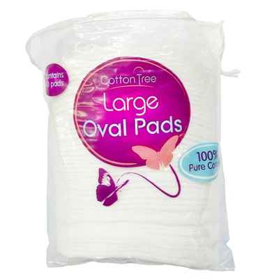 Cotton Tree Extra Large Oval Pads 40 Pack