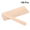 FOMIYES Wooden Hair Removal Stick Set 100pcs Beauty Care Tools Eyebrow Waxing Applicator Hair Remover Tool view 2