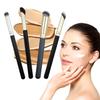 4 Pcs Concealer Brush Under Eye Professional Contour Concealer Foundation Brush for Blending Liquid or Powder Cosmetics Angled Foundation Brushes view 1