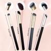 4 Pcs Concealer Brush Under Eye Professional Contour Concealer Foundation Brush for Blending Liquid or Powder Cosmetics Angled Foundation Brushes view 2
