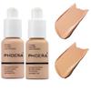 2 Pack PHOERA Foundation 103# Warm Peach and 104# Buff Beige, Flawless Soft Matte Liquid Foundation,24 HR Full Coverage Mattle Oil-Control Foundation Makeup. view 1