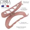 Camila Paris CP3530 French Hair Clip for Women, Pink, Girls Hair Claw Clip Jaw Fashion Durable and Styling Hair Accessories for Women, Luxury Ladies Strong Hold No Slip Grip Clamp, Made in France view 4