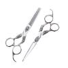 Hair Cutting Scissors, 6-inch hairdressing hair scissors family adult children cut hair Liu Hai hair tool thin shear teeth cut kit view 1