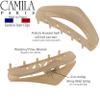 Camila Paris CP3528 French Hair Clip for Women, Beige, Girls Hair Claw Clip Jaw Fashion Durable and Styling Hair Accessories for Women, Luxury Ladies Strong Hold No Slip Grip Clamp, Made in France view 3