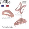 Camila Paris CP3529 French Hair Clip for Women, Pink, Girls Hair Claw Clip Jaw Fashion Durable and Styling Hair Accessories for Women, Luxury Ladies Strong Hold No Slip Grip Clamp, Made in France view 3