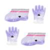 FOMIYES 2pairs Lavender Paraffin Wax Cover for Hands and Feet Nourishing for Soft Skin Non-Woven for Wax Therapy and Pedicures view 1