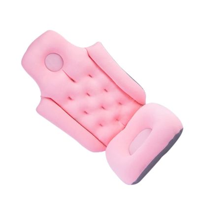 Toyvian Bath Seat Backrest Cushion for Bathtub Portable Folding Bath Chair for Adults and Seniors Comfortable Anti-Slip Bathtub Seat for Relaxing Soak for Elderly Pregnant Women