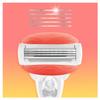 Gillette Venus Comfort Glide Sunny Citrus Women's Razor Plus 12 Blade Refills view 3