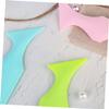 Beaupretty 2pcs Eyelash Mascara Drawing Aid Silicone Eyebrow Stencil Reusable Makeup Tool for Eyeliner Easy Cleaning view 2