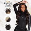 Sensationnel Empire Bundles Multi - Body Wave with 4x4 Closure 10a Tangle Shed Free Human Hair for Weaving and Sew in Styles (10 12 14 Inch, NATURAL/BLACK) view 2