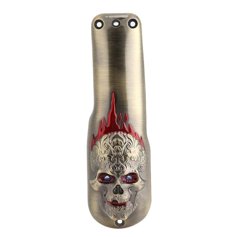 Hair Clipper Replacement Cover Electric Hair Cutter Trimmer Cover Shell for (Skull Copper)