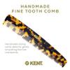 Kent F3T TY Fine Tooth Comb - Hair Parting and Straightening Comb for Men's & Women's Dandruff Remover, Saw Cut and Hand Polished Made in England view 3