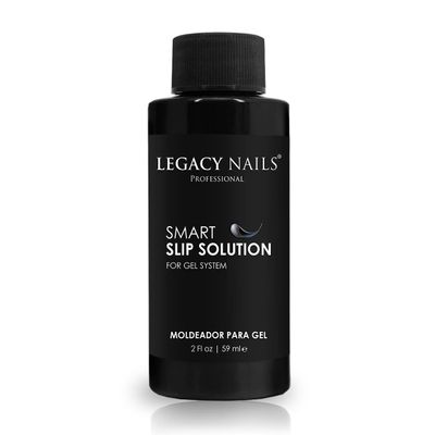 Legacy Nails Professional SMART SLIP SOLUTION 2oz - Glides gel as desired - Sculpt And Build Nail Extensions - Improve Damaged or Weak Nails - Lightweight, Strong and Long-wear - Professional Quality