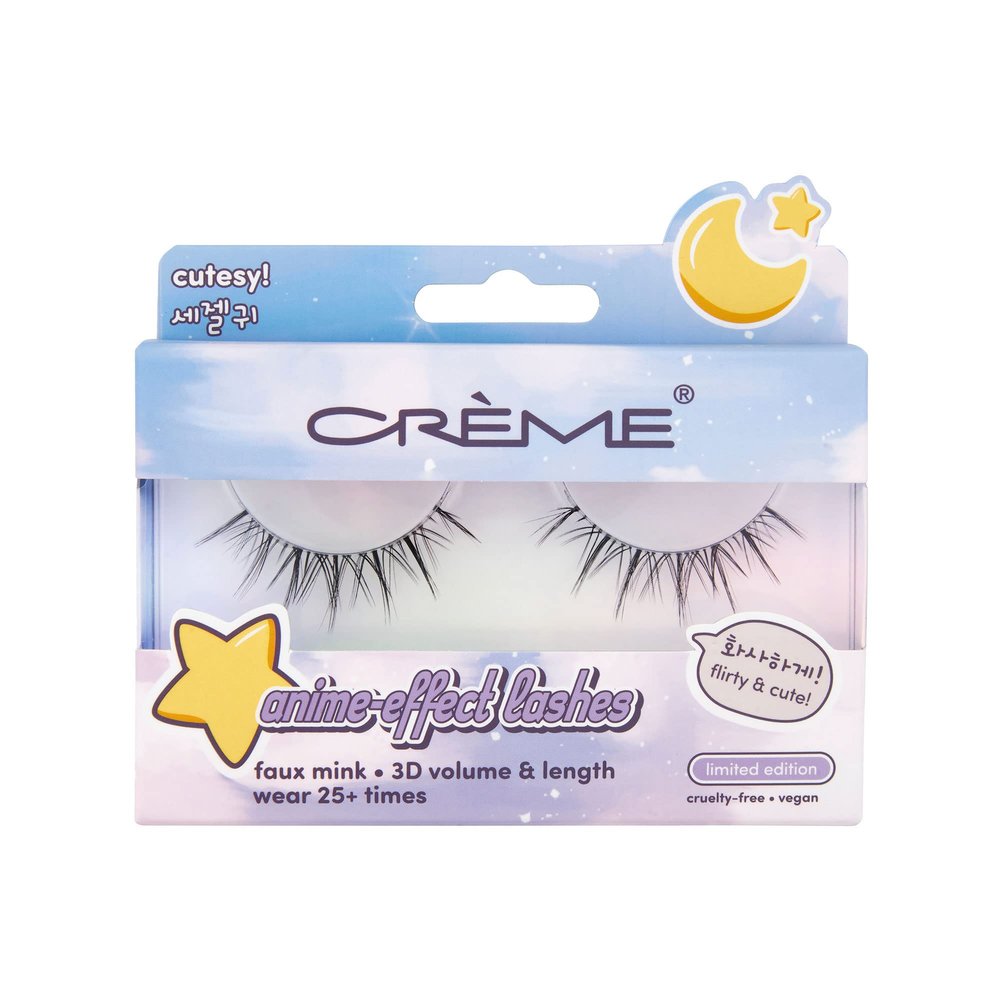 Anime-Effect Faux Mink Lashes in "Cutesy!"