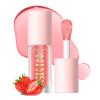 2Pack Big Brush Head Hydrating Lip Glow Oil Plumping Lip Tint, Hydrating Lip Gloss Tinted Lip Balm Transparent Lip Care, Long Lasting Nourishing Non-sticky Fresh Texture (Strawberry + Cherry) view 2