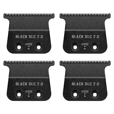 FX707B2 Replacement DLC 2.0 Trimmer Blade Compatible with BaByliss FX787 & FX726 Trimmer,Compatible with BaByliss DLC 2.0 Trimmer Blade,4PCS