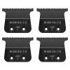 FX707B2 Replacement DLC 2.0 Trimmer Blade Compatible with BaByliss FX787 & FX726 Trimmer,Compatible with BaByliss DLC 2.0 Trimmer Blade,4PCS view 1