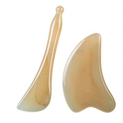 Gua Sha,Gua sha Facial Tools, gua sha for Face Body,Facial Beauty Skin Care Tools,Massager for Face, Eyes, Neck,Muscle Relaxing and Relieve Fine Lines and Wrinkles (2Pcs Gua sha Board)