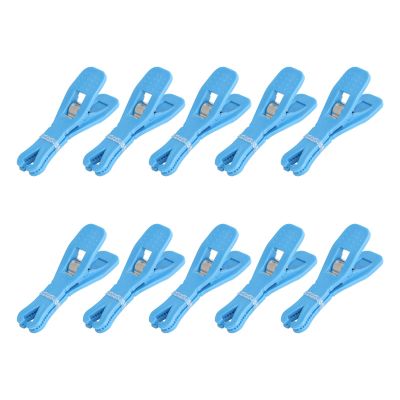 Oyaface Body Piercing Kits Septum Clamps for Ear Nose Navel Nipple Lip Piercing Tools Piercing Supplies, 10 Pcs, Blue Triangular