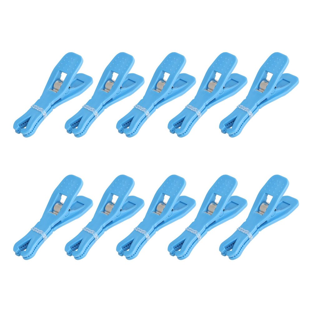 Oyaface Body Piercing Kits Septum Clamps for Ear Nose Navel Nipple Lip Piercing Tools Piercing Supplies, 10 Pcs, Blue Triangular