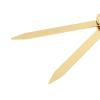 Compass Eyebrow Ruler, Stainless Steel Material Gold Eyebrow Stencil Ruler, Adjustable Accurate Positioning Compass Design Brow Measuring Tool view 4
