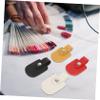 Beaupretty 4pcs Cuticle Scissors Storage Holder Pu Protective Pouch for Nail Scissors Cuticle Nipper Cover for Easy Organization and Travel Multi-color view 2