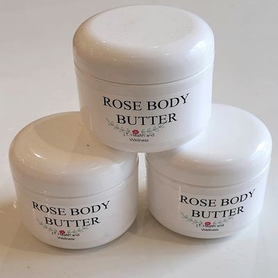 J.T. Health and Wellness Organic Rose Body Butter