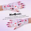 ManiGlovz UV Protection Gloves for Nails, Swanky Swirl, Large view 2