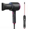 Wavytalk Hair Dryer with Diffuser, 1875W Ionic Blow Dryer for Women - 3 Attachments, Small Curling Wand for Short & Long Hair view 1