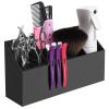 Anjetan Scissors Large Storage Box, Scissors Holder for Groomers, Shear Holder for Hair Salon, Professional Hairdressing Combs, Clips, Brushes Storage Racks Tool Box view 1