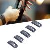 100 Pieces Wig Clips U Shape Metal Clips With Soft Rubber 6 Teeth Hairpiece Wig Clip for Wig Clips to Sew in Wig Clips to Secure Wig Hair Clips for Wigs Snap Clips view 3