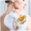 3pcs Flower Bath Ball Shower Puff Loofah Bath Sponge Luffa Sponge Shower Accessories Body Scrubbers and Scrubber for Cleaning Travel Take a Pe Flower view 2