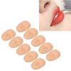 10pcs Skin Practice Head Silicone Fake Training Skin Soft Silicone Eyebrow Lip Microblading Permanent Makeup for Beginners and Artists view 4