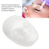 10pcs 3D Fake Skin Eyebrow Eyeline Lips Model Practice Skin Head for Professional Makeup Mannequin Training Microblading Practice Face for Beginners and Artists view 2