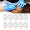 10pcs 3D Fake Skin Eyebrow Eyeline Lips Model Practice Skin Head for Professional Makeup Mannequin Training Microblading Practice Face for Beginners and Artists view 4
