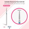 Rolybag Cuticle Nail Drill Bits Needle Shape Cuticle Drill Bit for Nail Diamond Drill Bits 3/32 Professional Safety Cuticle Clean Drill for Electric Remove Cuticle Dead Skin Manicure Tools (Medium) view 4