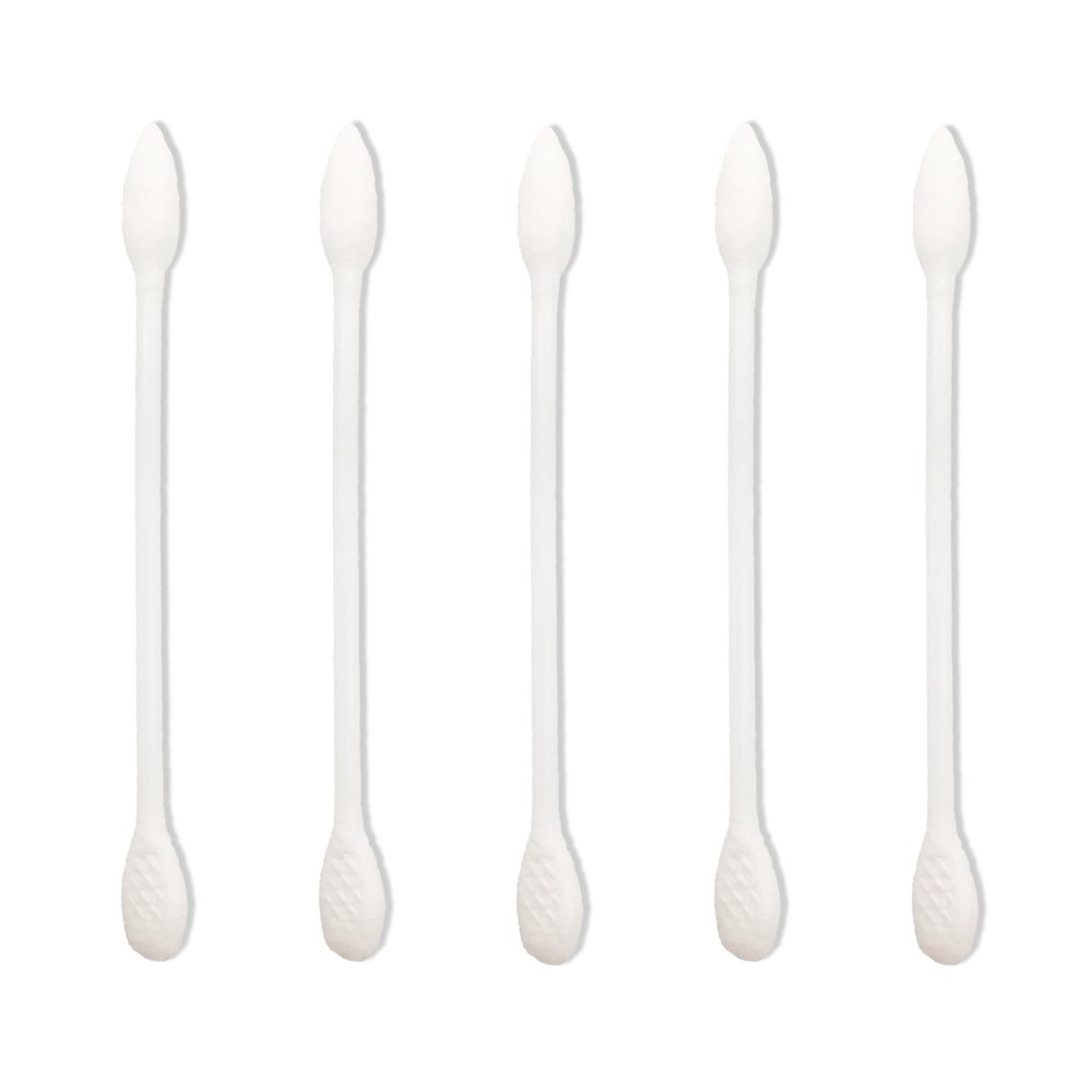 900pcs Precision Cotton Swabs, Pointed&Flattened Tip Cosmetic Applicators