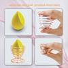 4 PCS Makeup Sponge with Holder Case Set, Makeup Sponges Blender Beauty Sponge Makeup Egg with Gift Box, Latex-Free Dry & Wet Use Foundation Cosmetic Makeup Puff for Powder Cream view 2